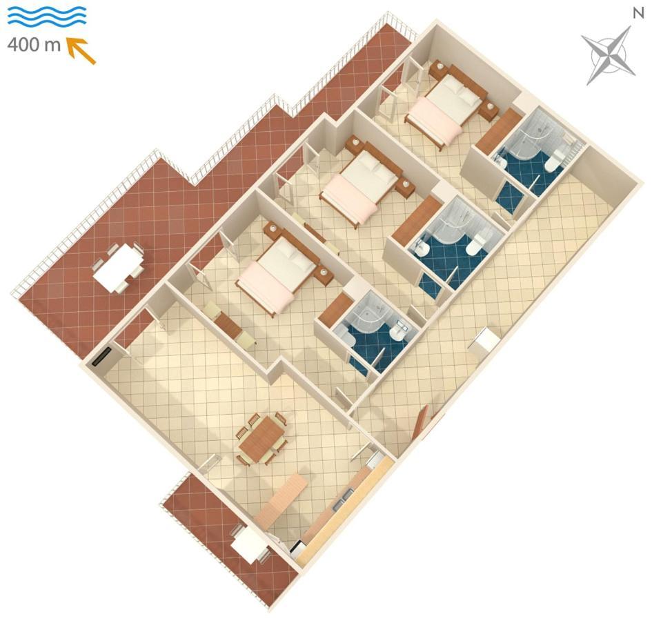 Apartments With A Parking Space Brela, Makarska - 6043 エクステリア 写真
